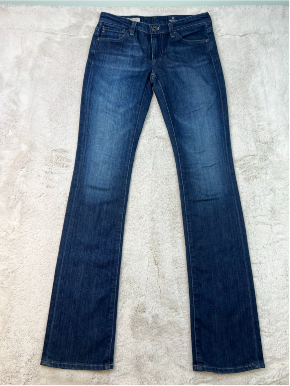AG Adriano Goldschmied The Ballad Slim Boot Jeans Size 26 Zipper Needs Repair